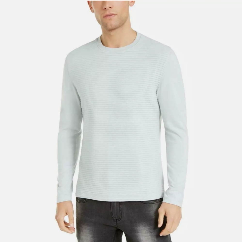 Inc ribbed crewneck sweater